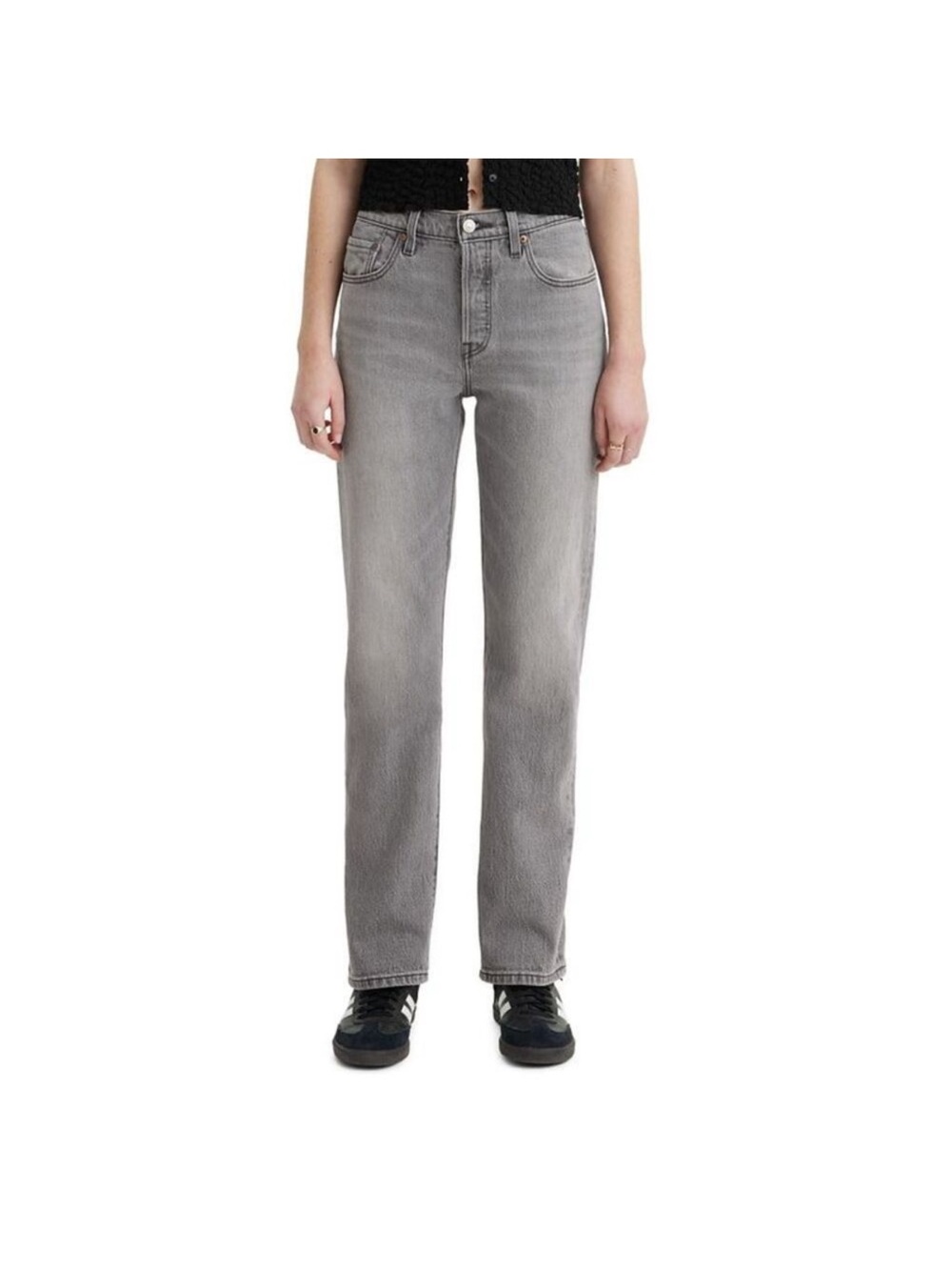 Levi's - Women's 501 High Rise Straight Leg Tailored Porcini